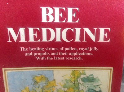 Healing using natural bee propolis pollen and royal jelly.