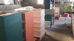 Double walled national bee hives made to order 