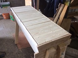 We build top bar hives to order