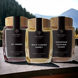 Buy/forsale, www. Holywellhoney.com some of the finest bio-diverse honey in ireland ... black beeman honey..